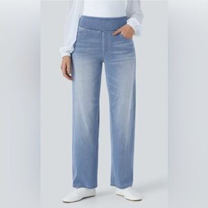HALARA Flex High-Rise Straight Leg Jean